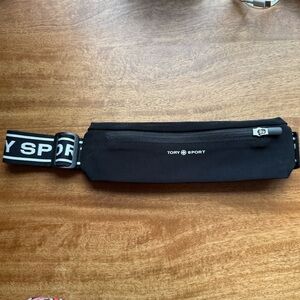 Tory Burch Black Mesh Sport Bag